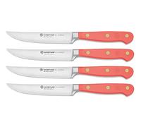 WÜSTHOF Classic Coral Peach 4 Piece Steak Knife Set