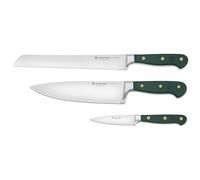 WÜSTHOF Classic Fresh Rosemary 3 Pieces Knife Set, Green