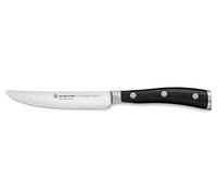 Wüsthof Classic Ikon 4.5 Inch Steak Knife, 11 cm, Black