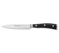 Wüsthof Classic Ikon 4.5 Inch Utility Knife, Black, 11 cm