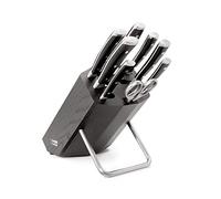 Wüsthof Classic Ikon 8-Piece Knife Block Set, Black