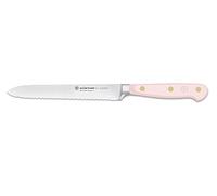 WÜSTHOF Classic Pink Himalayan Salt 5" Serrated Utility Knife