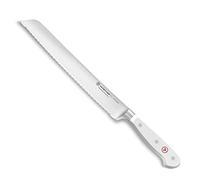 WÜSTHOF Classic White 9" Double Serrated Bread Knife, 23 cm