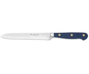 WÜSTHOF Classic Wild Blueberry 5" Serrated Utility Knife, 14 cm