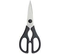 WÜSTHOF Kitchen Scissors (5558), 21 cm, indispensable Helper in Every Household, Sits Comfortably in The Hand, Stainless Steel, Black