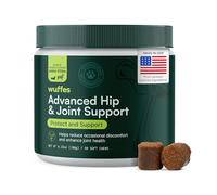 Wuffes Chewable Dog Hip and Joint Supplement for Small & Medium Breeds - Glucosamine & Chondroitin Chews - Dog Joint Supplements & Vitamins - Extended Joint Care - 60 Ct