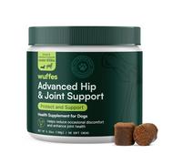 Wuffes Chewable Dog Hip and Joint Supplement for Small & Medium Breeds - Glucosamine & Chondroitin Chews - Dog Joint Supplements & Vitamins - Extended Joint Care - 60 Ct