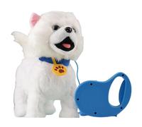 Wuffy Robot Dog, 12 Inch Interactive Walking Robotic Pet Toy with Remote & Voice Control, Dancing, Singing, Programmable Actions (E)