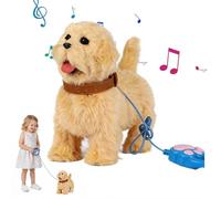 Wuffy Robot Dog, Robot Puppy That Acts Like a Real Puppy, Robot Dogs Realistic, Interactive Walking Plush Robots Dog with Touch Sensing, Voice Mimic, Lifelike-Sounds, Tongue & Licking Motion