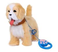 Wuffy Robot Dog, Robot Puppy That Acts Like a Real Puppy, Robots Dogs Realistic with Touch Sensing, Voice Mimic, Realistic Sounds, Tongue & Licking Motion, Interactive Walking Plush Robotic Dogs