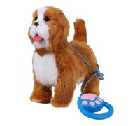 Wuffy Robot Dog, Robot Puppy That Acts Like a Real Puppy, Robots Dogs Realistic with Touch Sensing, Voice Mimic, Realistic Sounds, Tongue & Licking Motion, Interactive Walking Plush Robotic Dogs
