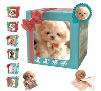 Wuffy Robot Dog, Upgraded Ai Robot Dogs That Act Like Real Dogs, Realistic Robots Puppy, Can Walk, Bark & Wag Its Tail, Interactive Lifelike Pet for Children & Adults(B)