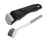 WUFGWBD 1 Anti-Scalding Handle And 1 Pot Brush, Silicone Heat Insulation Pot Clip, Practical Kitchen Tools, Suitable For Frying Pan, Soup Pot Protection.
