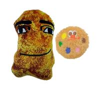 WUFGWBD 1 Piece Chicken Nugget Toy & Plush Cookie Brooch, Velvet Cloth & Plush, Cute & Funny, Unisex, Ages 1+