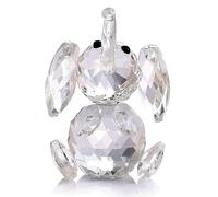 WUFGWBD 1 Piece Of Crystal Elephant Ornaments, Tabletop Ornaments, Home Decorations, Elephant Statues, Cute Animal-Shaped Ornaments