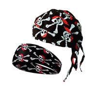 WUFGWBD 1 Piece Women'S Bandana, 1 Piece Headband, Pirate Bandana, Boy'S Headwear, Cotton Sports Bandana Hat, Women'S Hooded Hat