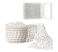 WUFGWBD 1 Roll Of Elbow Binding With Net Pocket And 1 Tender Meat Needle, Smoked Sausage Binding Net, Stainless Steel Onion Needle, Kitchen Supplies.
