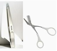 WUFGWBD 1 Set Of Professional Eyebrow Trimming Tool Kit, Portable Storage Bag, Stainless Steel Tweezers And Scissors, Precise Trimming Of Eyebrow Shape, Daily Beauty Care.