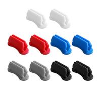 WUFGWBD 10 Pieces Silicone Pen Holder, Desktop Storage Supplies, Self-Adhesive Pen Holder, Simple Pen Holder, Office And Study Supplies