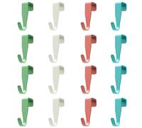WUFGWBD 16 Pieces Of Door Hooks, Creative Metal Hooks, Coat Hooks, Punch-Free Hooks, Home Accessories