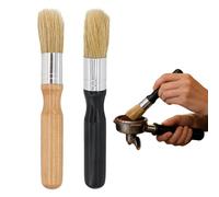 WUFGWBD 2 Coffee Cleaning Brushes, Natural Bristle Tools, Appliance Cleaning Accessories, Suitable For Coffee Machines, Hand Grinders.