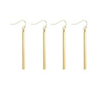 WUFGWBD 2 Pairs of Earrings, Simple and Long Earrings, Drape Geometric Shape, Trendy and Cool Personality, Street Shooting.