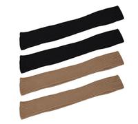 WUFGWBD 2 Pairs Of Long Gloves, Women'S Fingerless Knitted Gloves, Autumn And Winter Gloves, Warm Gloves, Simple Gloves
