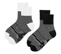 WUFGWBD 2 Pairs Of Striped Socks, Women'S Socks, Cute Printed Cat Socks, Men'S Breathable Cotton Socks, Soft Warm Socks, Novelty Socks