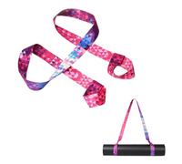 WUFGWBD 2 Pieces Multifunctional Yoga Straps, Yoga Mat Straps, Stretchable Yoga Straps, Yoga Accessories, Adjustable Yoga Straps