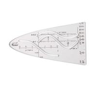 WUFGWBD 2 Pieces Of Cosine Ruler And 2 Pieces Of Protractor, Student Learning Aids, Efficient And Accurate Drawing, Suitable For Students To Solve Problems, Office Design.