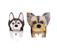 WUFGWBD 2 Pieces Of Dog-Shaped Glasses Frames, Creative And Cute Glasses Frames, Home Decorations, Glasses Storage Supplies, Glasses Display Racks
