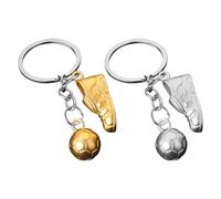 WUFGWBD 2 Pieces Of Football Shoe Keychains, Fan Keychains, Gift Keychains, Sports Element Pendants, Creative Keychains