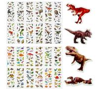 WUFGWBD 24 Cartoon Dinosaur Bubble Stickers, Press Sound Design, Fun Three-Dimensional Stickers, Suitable For Children'S Room Decoration, Toy Collection, Interactive Games.