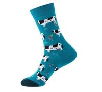 WUFGWBD 3 Pairs Of Socks, Cute And Funny Cow Cotton Socks, Soft, Comfortable And Skin-Friendly, Suitable For Autumn And Winter Wear, Daily Leisure.