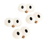 WUFGWBD 4 Big Eye Shoe Decorations - Fun Eye Decorations For Clogs & Sandals