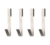 WUFGWBD 4-Piece Bathroom Towel Rack, Detachable Metal Hanger, Anti-Rust And Waterproof Hook, Suitable For Hanging Towels, Bathrobes And Other Items.