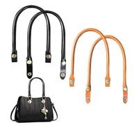 WUFGWBD 4 Pu Leather Bag Handles, Durable And Flexible Feel, Easy To Replace And Install, Diy Production Of Tote Bags, Manual Modification Of Accessories.