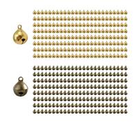 WUFGWBD 400 Pieces Of Small Bells, Metal Bells, Vintage Bells, Decorative Small Bells, Pet Bells