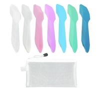 WUFGWBD 42 Pcs Stir Sticks, 1 Pc Storage Bag, Kids Glue Sticks, Diy Craft Accessories, Reusable Glue Sticks, Applicator Sticks