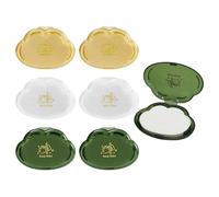 WUFGWBD 6 Pieces Cloud Shaped Soap Flake Box And 300 Pieces Soap Flakes, Portable Soap Flakes, Mini Hand Soap Flakes, Travel Soap Flakes