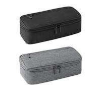 WUFGWBD Pencil Case, Simple Solid Color Pencil Cases, Large-Capacity Multi-Functional Storage Bags, Student and Office Stationery