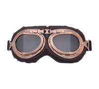 WUFGWBD Retro Motorcycle Goggles, Classic Copper, Anti-Wind Sand, Outdoor Riding