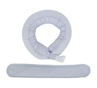 WUGHVS Ankle Heel Elevator Support Pillow, Foot Leg Hand Protector Cushion, High Elastic Foam for Rest Heel Ulcers Sores, Adjustable Length 47cm, Soft Breathable Bed Sore Ulcer Pad for Be