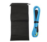 WUGHVS Club Swing Training Aid, Wireless Swing Rope for Golf Posture Correction, Nylon Rubber Comfort Grip Club Swing Trainer with Storage Bag for Warm Up and Technique Practice (Blue)