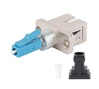 WUGHVS Fiber Adapter Connector LC Male to SC Female, Optical Coupler for Single Mode Fiber, Hybrid LC - SC Adapter with Ceramic Ferrule, Industrial Grade for Telecom and Data