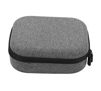 WUGHVS Handheld Stabilizer Storage Bag for OM 5, Portable Handbag with Two - Way Zipper, Shockproof Carry Case with Hand Strap, Grey Nylon and Sponge Protection Box for Outdoor