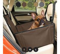 WUGLO Extra Stable Dog Car Seat for Small Dogs up to 12 kg