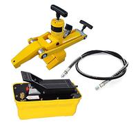WUGMCNFBC 10000PSI Air Hydraulic Bead Breaker with Hydraulic Metal Foot Pump and Air Hose for Tractor Car Truck Tire Bead Breaker Kit