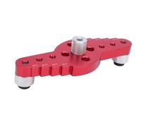 WUGMCNFBC Self Centering Doweling Jig, Self Centering Straight Hole Drilling Positioner, Woodworking Joinery Hole Drill Guide Puncher Positioner Tools, Woodworking Locator Tool