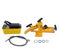 WUGMCNFBC Tire Bead Breaker Kit, 13.8 Ton Air Hydraulic Tire Bead Breaker with 10000 Psi High Pressure Air Hydraulic Foot Pump, Tire Bead Repair Tool Kits